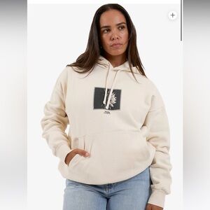 Thrills Co Dark Lily Fleece Hoodie size US S, EU 36